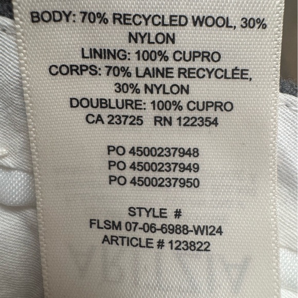 NWT Wilfred wool Wide-Leg Pants - Picture 5 of 5